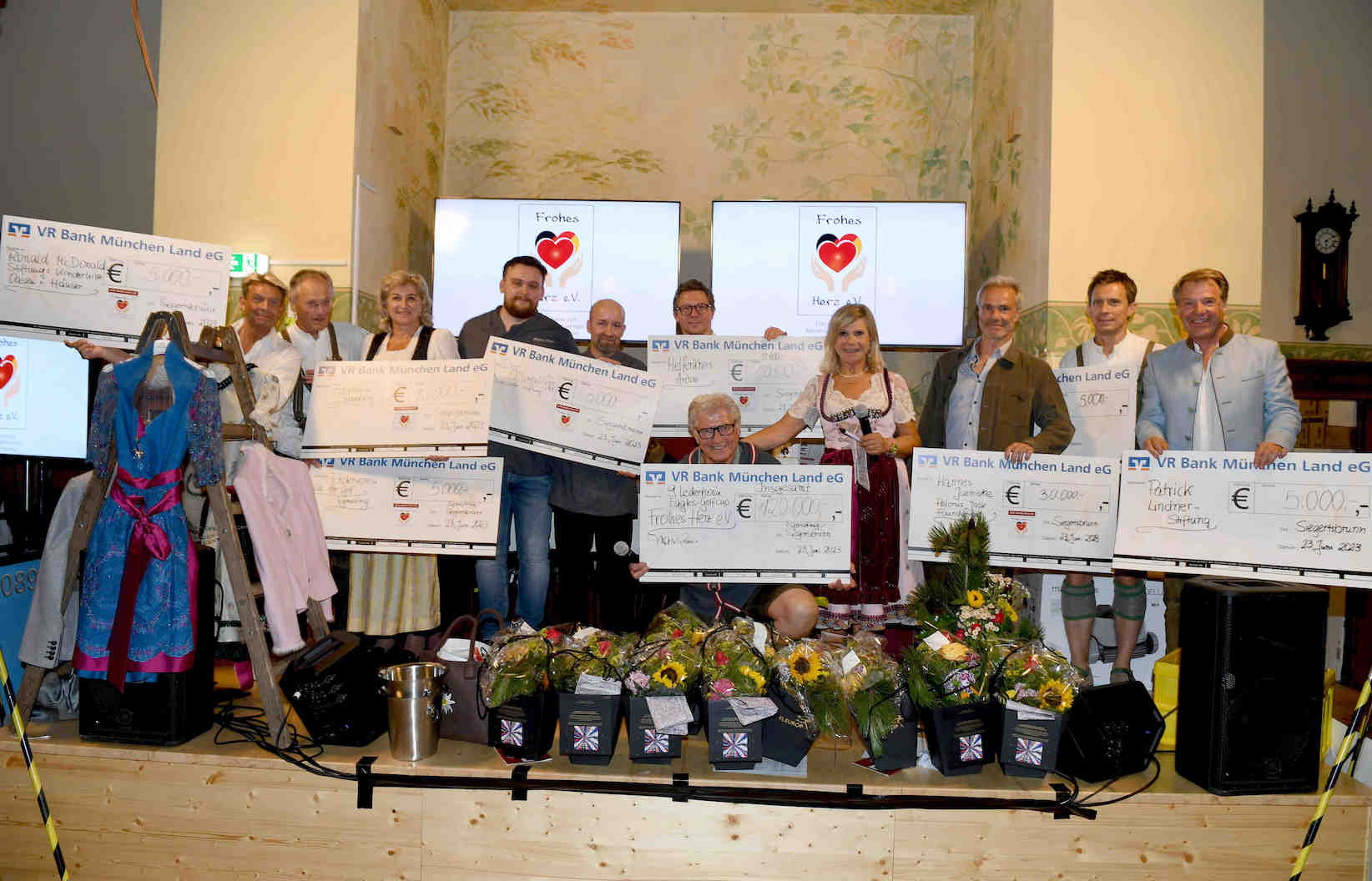 9. Marianne und Michael – Lederhos’n – Cup 2023 / Charity – Golf – Turnier zu Gunsten von „Frohes Herz“ e.V. / 23. Juni 2023 / Golf Club „Gut Egmating“, Fotovermerk: Schneider-Press/W.Breiteneicher