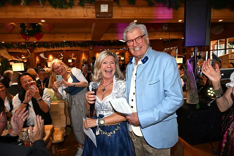 Marianne und Michael Hartl beim Charity-Wiesn-Lunch